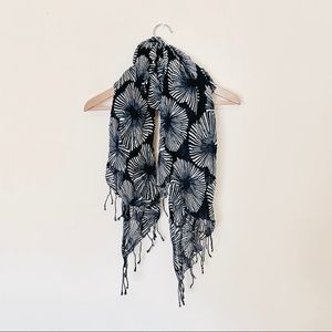 J.Crew Pinwheel Batik Scarf